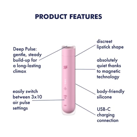 Satisfyer 'First Kiss', 12,5 cm