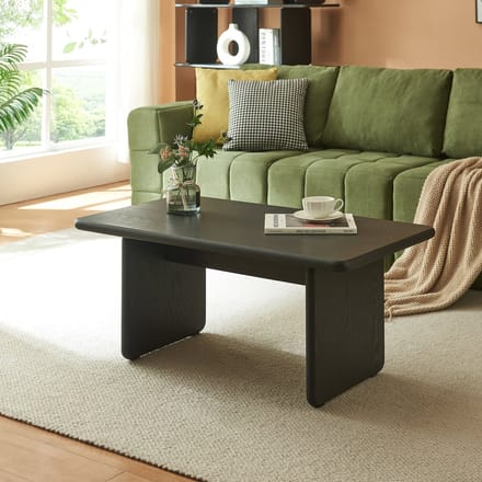 [en.casa] Salontafel Gäljami 100x55x44 cm zwart