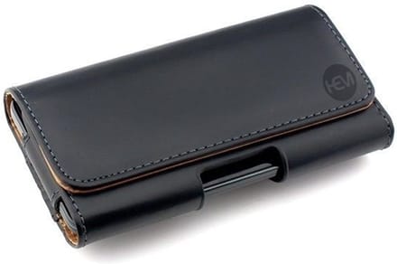 HEM Broekriem hoesje - Geschikt voor iPhone 7 Plus / 8 Plus - Zwart