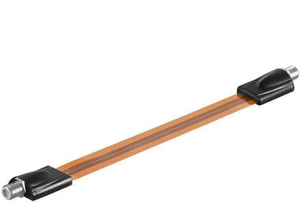 F (v) - F (v) deur/raam coax adapter - 0,30 meter