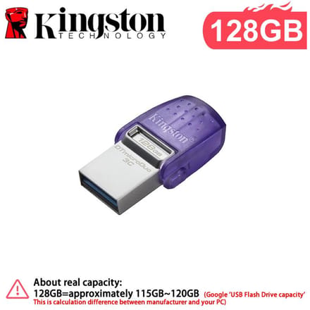 USB stick Kingston DataTraveler MicroDuo 3C 128 GB 128 GB