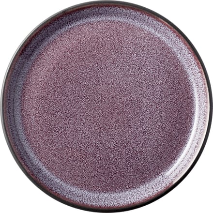 BITZ Gastro Bord Dia. 17 x 2,0 cm Zwart/Paars