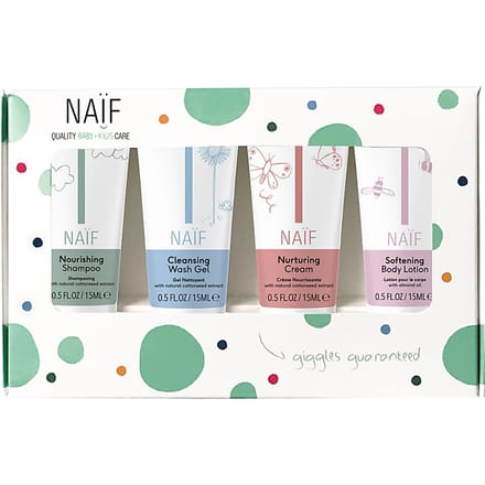 Naif Naïf mini verzorgingsset voor baby & kind Onbehandeld/Naturel unisex