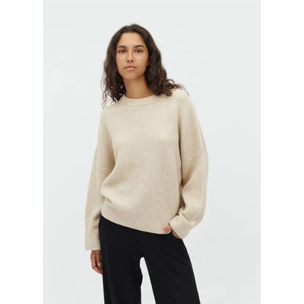 Relaxed fit gebreide pullover met wol model 'Gillian'