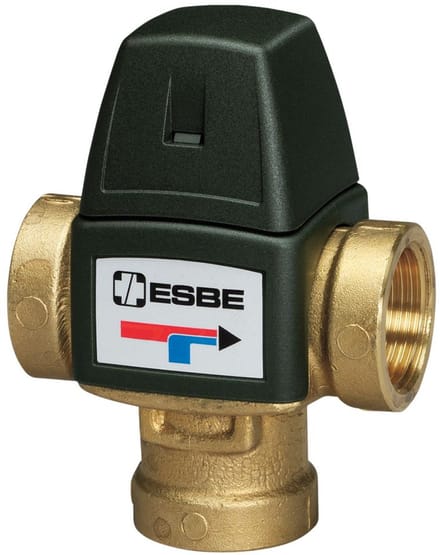 ESBE Mengautomaat VTA321, 35-60 graden, DN20, Kvs1.6, RP3/4", 31100800