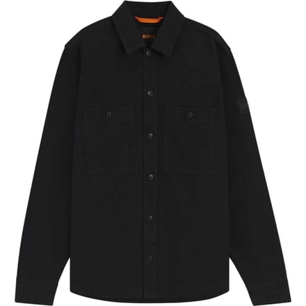 Boss Heren Locky Oversized Overshirt (Zwart)