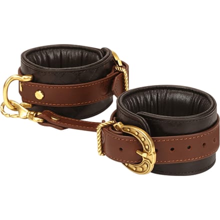 Liebe Seele - The Equestrian Leather Ankle Cuffs - Leren Enkel Boeien