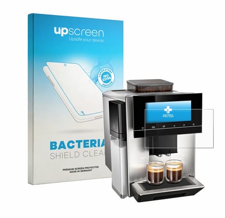 upscreen - Screenprotector voor Siemens EQ900 Plus TQ907DZ3 - Folie Beschermfolie transparant antibacterieel