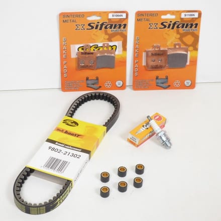 sifam service kit voor mbk 50 yq nitro scooter 1997 tot 2000 nieuw