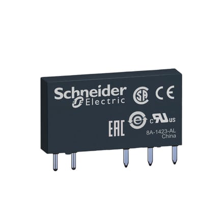 6mm Slim Interface Relais 24VDC 6A Enkele CO Contact - RSL1AB4BD [10 Stuks]