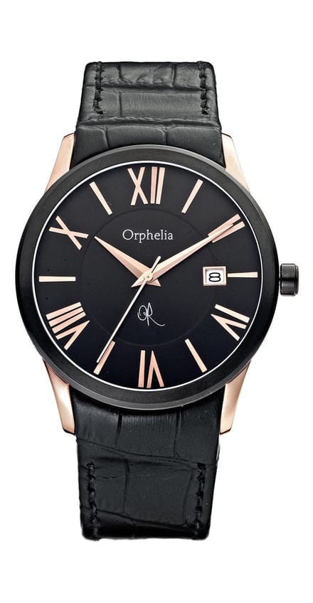 Orphelia 132-6710-44 - Horloge - Leder -  Roestvrij staal