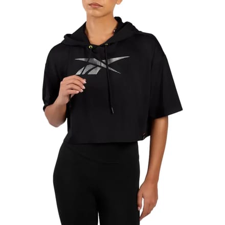Dames sweatshirt met korte capuchon Reebok Lab