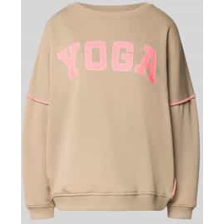 Oversized sweatshirt met statementprint