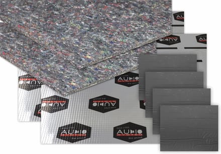 Audiosysteem Deurkit - 2x Silence Fleece/4x Alu Sheet 250/2x Alubutyl 1500