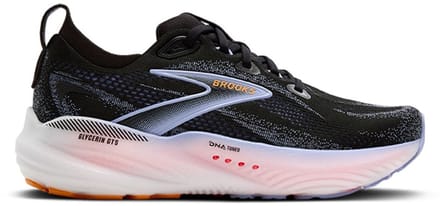 Brooks Glycerin GTS 22 Hardloopschoenen Dames - Zwart