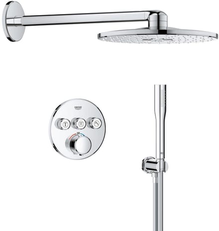 GROHE Precision SmartControl inbouw douchesysteem - Rond - Chroom