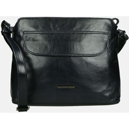 Claudio Ferrici Dames Schoudertas / Crossbody tas - Pelle Vecchia - Blauw