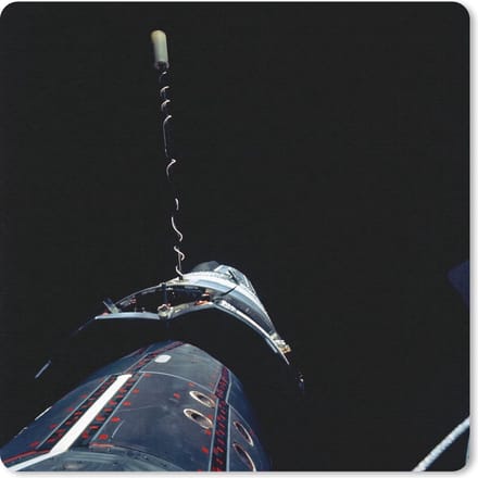 Muismat 20x20 cm - Mousepad Nasa - Sattelliet - Ruimte - Muismatten