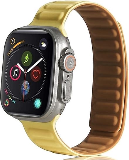 Beline Magnetische Serie - Smartwatchbandje - Geel - 38/40/41mm