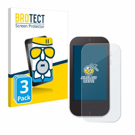 BROTECT - Screenprotector voor Garmin Approach G80 - Folie Beschermfolie Beschermglas matte 3 Stuks