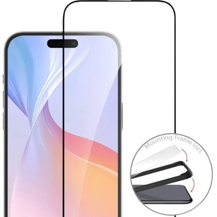 4Smarts Second Glass 541200 Screenprotector (glas) Apple iPhone 16 1 stuk(s) Anti-vingerafdruk, Krasvast