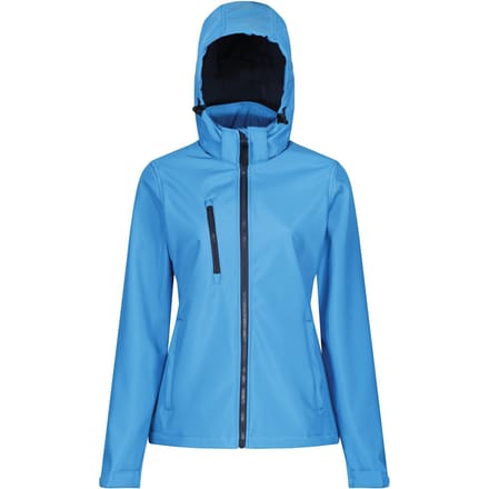 Regatta Dames/dames Venturer 3-lagige Membraan Soft Shell Jacket (Frans Blauw/Zwaar)