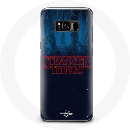 Coque pour Samsung Galaxy S8 plus Stranger Things logo de la saison 2