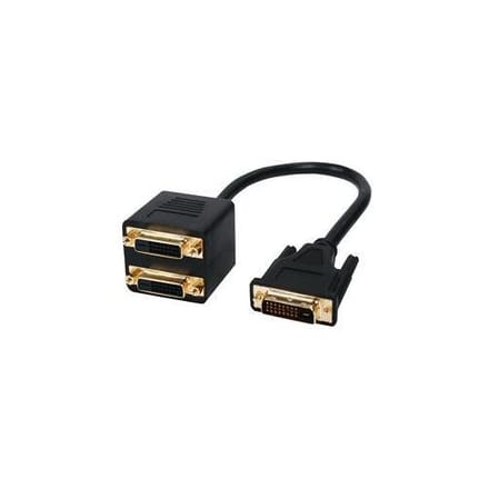 OKS DVI-D Dual Link 24+1pins splitter - 0,10 meter