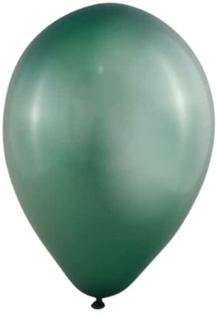 Mini Metallic Ballonnen Donkergroen - 11cm - 20 stuks