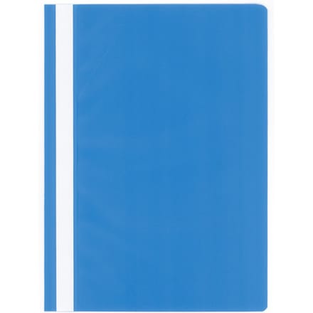 Snelhechtermap Kangaro A4 PP Blauw Krimp A 5 Stuks