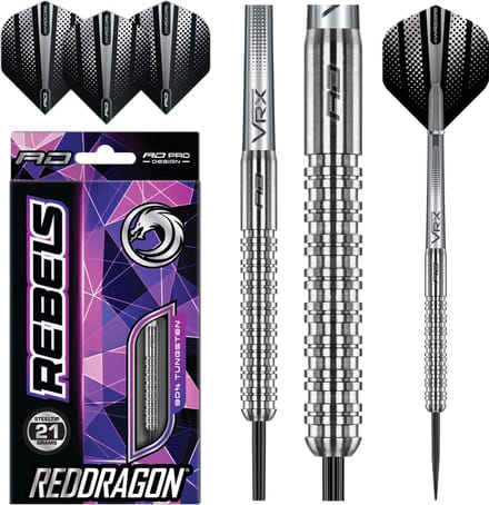 Red Dragon Rebel V1 90% - Dartpijlen