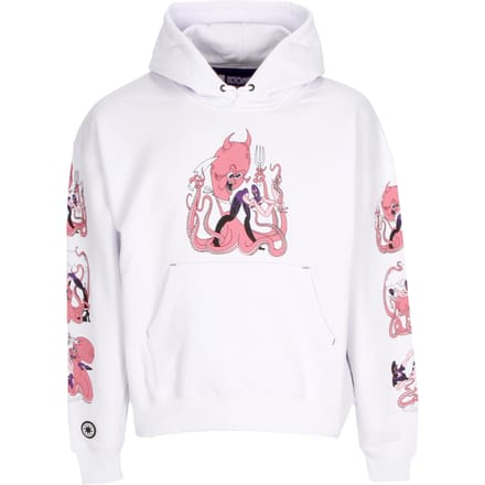 Herenhoodie Love Hoodie Wit