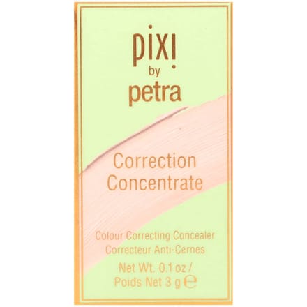 Pixi Beauty, correction concentrate, color correcting concealer, brightening peach, 3 g (0.1 oz) beige