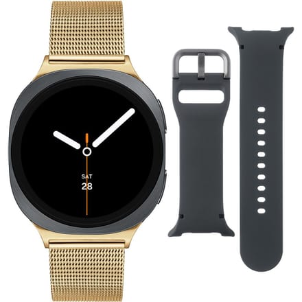 Samsung Special Edition Galaxy Watch 8 Grijs/Goudkl Staal 40mm