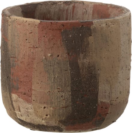 J-Line bloempot Miltos - keramiek - mix - small - Ø 15 cm