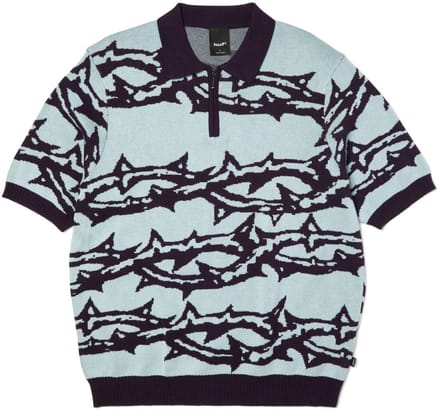 HUF Motion Soccer Casual sweater heren Blauw M