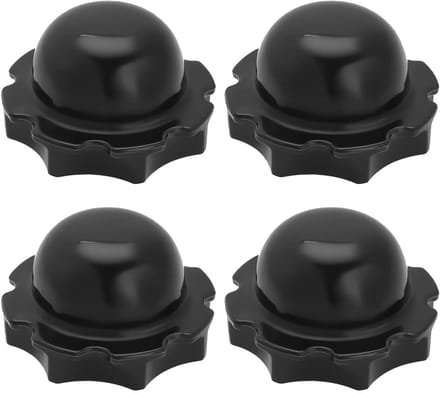 Bad Plug Caps - Water Stopper Cap - Spa Pomp Verwijdering - Lekvrije Afdichting - 57 x 31 mm - Zwart