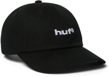 HUF 89 Embroidered 6 Panel Trend Caps / Skate Zwart