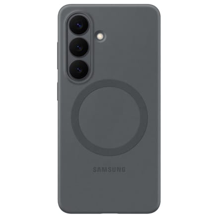 Silicone Magnet Backcover voor de Samsung Galaxy S26 Plus - Black