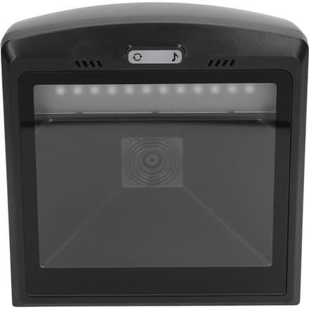 Handsfree Barcode Scanner Groot Scherm Desktop Automatische 2D QR Barcode Scanner voor Betaling gray