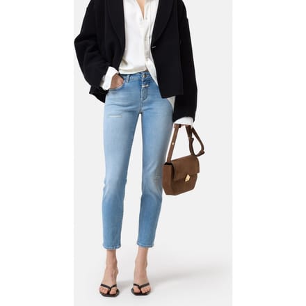 Closed Baker Light Blue Größe: W32L34 | Skinny Pants Outlet | Damen | Blau