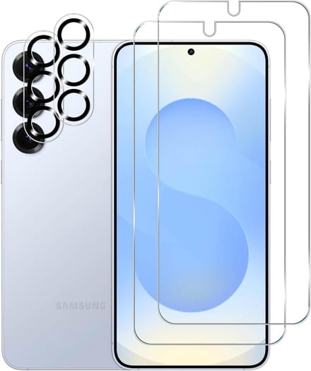 Screenprotector - Geschikt voor Samsung S25 Camera ScreenProtector Camera lens met Galaxy S25 Screenprotector Beschermglas 2X