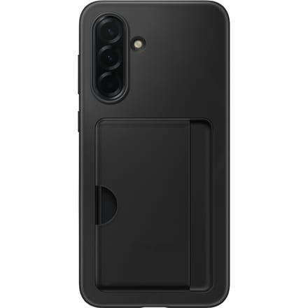 Hoesje en etui mobiele telefoon Samsung achterkant met kaarthouder Galaxy A36 5G Zwart