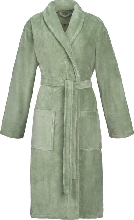 Vossen dames badjas Pippa soft green small