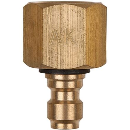 KS Tools 150.2651 Adapterstuk M12x1,5 binnenschroefdraad en 1/4 slangaansluiting