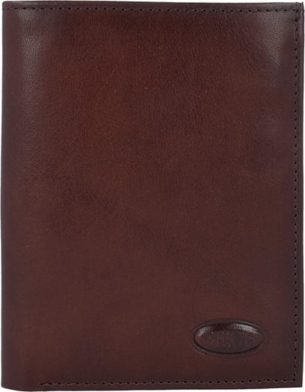 Bric's Monte Rosa Portemonnee RFID Leer 9,5 cm - Jongens - Staand formaat - braun
