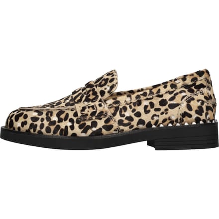 ash italia dames moccassins winona daim leopard