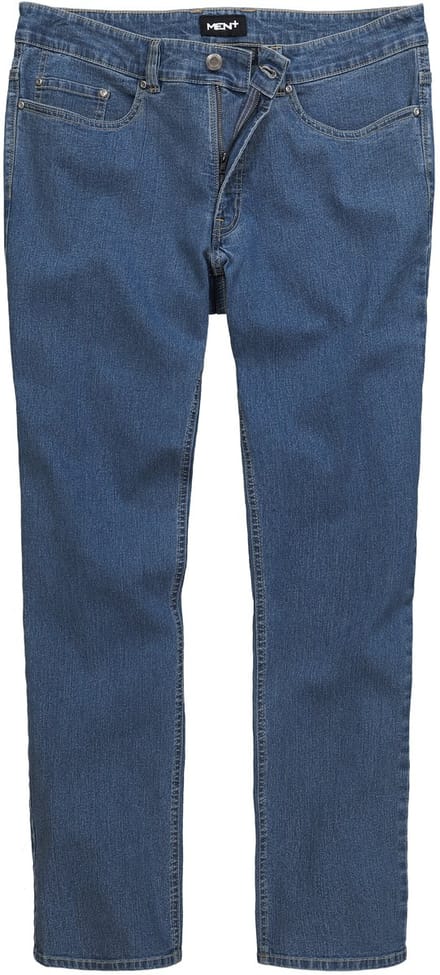 Men Plus - Heren - Jeans Buikfit denim Regular Fit 5-pocket gekleurde denim - Medium stone - Maat 68