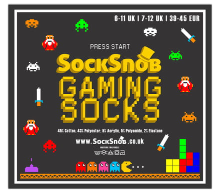 Heren 3-pack Retro Gaming NieuwigheidVideogame-sokken - Gamingcontrollers