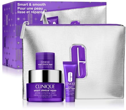 Clinique Smart & Smooth | 50 ml + 10 ml + 5 ml + Tasje | Set 3 st
